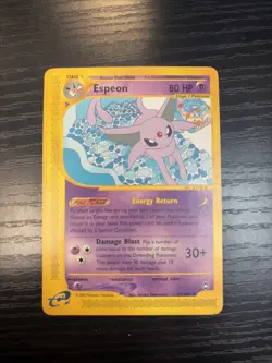 Espeon 11/147 - Pokemon TCG Aquapolis Rare - Image 1