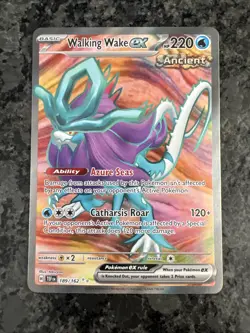 Walking Wake ex - 189/162 Temporal Forces (Pokemon) Full Art Ultra Rare - Image 1
