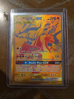 Pokemon Reshiram & Charizard GX Tag Team Gold - Image 1