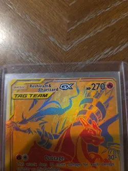Pokemon Reshiram & Charizard GX Tag Team Gold - Image 2