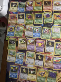 Vintage Pokemon Card Lot WOTC First Edition Fossil Jungle Team Rocket 45 Cards - Image 2