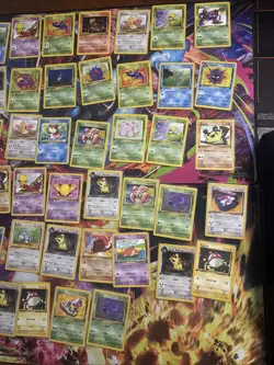 Vintage Pokemon Card Lot WOTC First Edition Fossil Jungle Team Rocket 45 Cards - Image 3