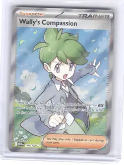 Wally's Compassion Mega Evolutions 176/132 Secret Rare Pokemon [WA7B] - Image 1