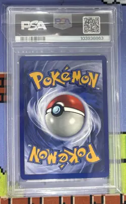 1999 Pokemon Jungle Venomoth Holo Psa 8 - Image 2