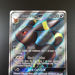 Umbreon GX 142/149 Pokemon Sun & Moon Holo Full Art Card - Image 2
