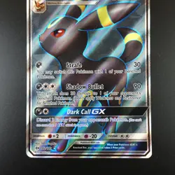 Umbreon GX 142/149 Pokemon Sun & Moon Holo Full Art Card - Image 3