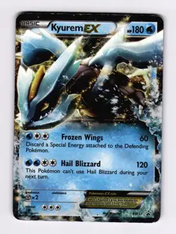 Kyurem EX - BW37 Black and White Black Star Promo 2011 Pokemon HP - Image 1