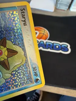 Pokemon Staryu EX Deoxys Card 77/107 Reverse Holo Stamped - Image 3