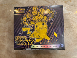 Pokemon Scarlet & Violet Surging Sparks Elite Trainer Box NEW SEALED TCG ETB - Image 1