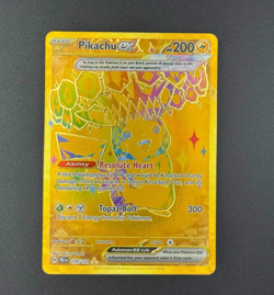 Pikachu EX 2025 Pokemon English Prismatic Evolution Holo Hyper Rare 179/131 - Image 1