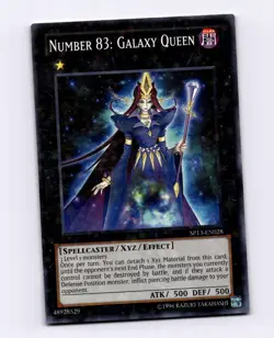 Number 83: Galaxy Queen (Starfoil) Starfoil Rare Star Pack Unlimited SP13-EN028 - Image 1