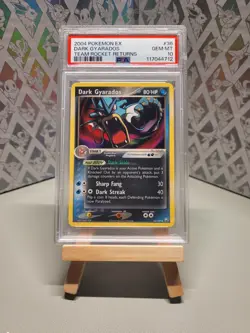 2004 Pokemon Ex Team Rocket Returns #36 Dark Gyarados Team Rocket Returns PSA 10 - Image 1