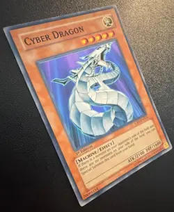 Cyber Dragon CRV-EN015 Cybernetic Revolution Super Rare 1st Edition Holo - Image 2