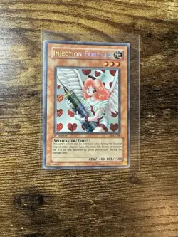 YuGiOh Injection Fairy Lily LOD-100 Legacy of Darkness 1st Edition - Image 1