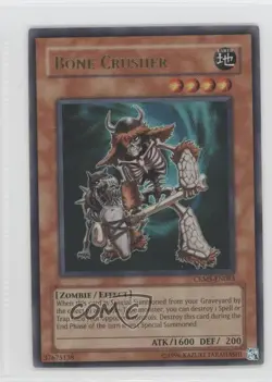 Bone Crusher Unlimited YuGiOh Crimson Crisis #CRMS-EN083 2008 - Image 1