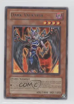 Dark Valkyria Unlimited YuGiOh Light of Destruction #LODT-EN027 2008 - Image 1