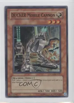 DUCKER Mobile Cannon Unlimited YuGiOh Light of Destruction #LODT-EN037 2008 - Image 1