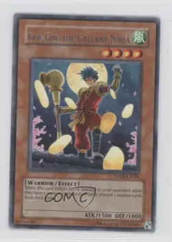 R - Goe Goe the Gallant Ninja Unlimited YuGiOh Force of Breaker #FOTB-EN024 2007 - Image 1