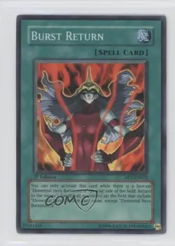 Super Rare - Burst Return 1st Ed. YuGiOh Duelist Pack: Jaden Yuki #DP1-EN022 - Image 1