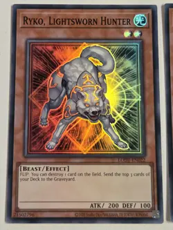 Aurkus, Lightsworn Druid LODT-EN081 Super Rare Yugioh Lightsworn Deck Core x7 - Image 3