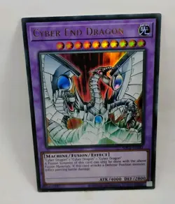 YU-GI-OH! Cyber End Dragon. SDCS-EN041. Ultra Rare Card. TCG CCG Yugioh - Image 1