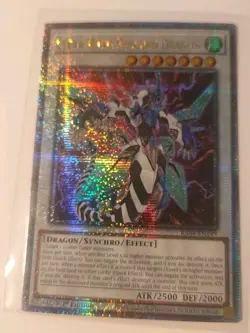 YuGiOh! TCG - 5xCrystal Clear Wing Synchro Dragon - QCSR - RA04-EN059 - 1st Ed - Image 1