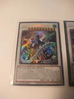 YuGiOh! TCG - 5xCrystal Clear Wing Synchro Dragon - QCSR - RA04-EN059 - 1st Ed - Image 5