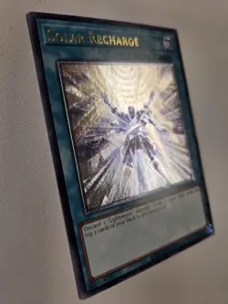 Solar Recharge LODT-EN052 Ultimate Rare Yugioh Unlimited Edition Mint UTR #1 - Image 2