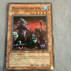 Yugioh MFC-076 Tribe-Infecting Virus 1st Ed. NA English Vintage NM - Image 1