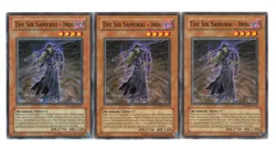 Yugioh- 3X The Six Samurai - Irou - Common - Unlimited - STON-EN012 - Light Play - Image 1
