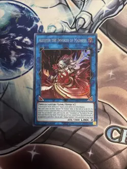 (YcL) Yugioh Aleister the Invoker of Madness SHVA-EN020 Secret Rare 1st Ed VLP - Image 1