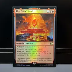MTG - The Fire Crystal Final Fantasy Foil # 135 - Image 1