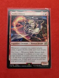 Seifer Almasy Final Fantasy Regular FIN 0156 MTG Commander - Image 1