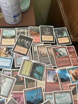 Lot Of 221 4th Edition Magic The Gathering Playing Cards Mishras Factory - Image 4