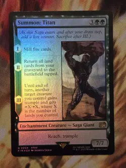 Summon: Titan Final Fantasy Foil - Image 1