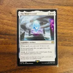 Magic the Gathering Final Fantasy The Wind Crystal Non-Foil #0043 - Image 1