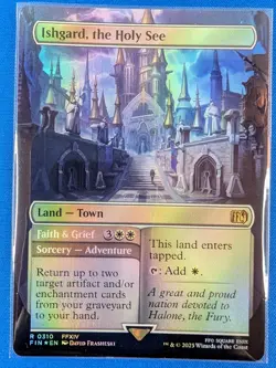 Ishgard, the Holy See (Borderless) Final Fantasy Foil - Image 1