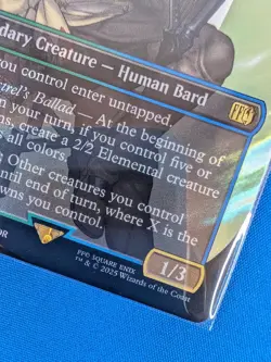 The Wandering Minstrel (Borderless) (Surge Foil) Final Fantasy Foil - Image 3