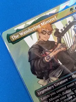 The Wandering Minstrel (Borderless) (Surge Foil) Final Fantasy Foil - Image 4