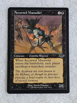 MTG Accursed Marauder (Retro Frame) - Modern Horizons 3 (MH3) #405 Magic Card NM - Image 1