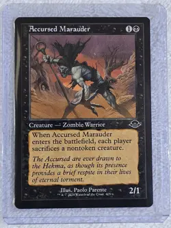MTG Accursed Marauder (Retro Frame) - Modern Horizons 3 (MH3) #405 Magic Card NM - Image 4