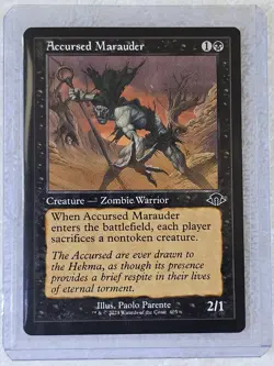 MTG Accursed Marauder (Retro Frame) - Modern Horizons 3 (MH3) #405 Magic Card NM - Image 5