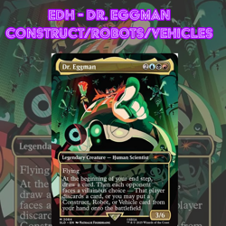 EDH - Dr. Eggman Constructs/Robots/Vehicles, MTG Commander Deck, Bracket 2 - Image 1
