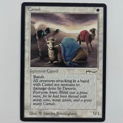MTG Camel Arabian Nights Magic The Gathering TCG Card Shipping Included - Image 1