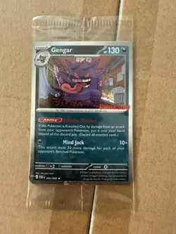 Gengar 050/088 Gamestop STAMPED - Perfect Order GAME STOP PROMO SEALED!!! - Image 1