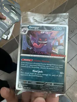 Gengar 050/088 Gamestop STAMPED - Perfect Order GAME STOP PROMO SEALED!!! - Image 1