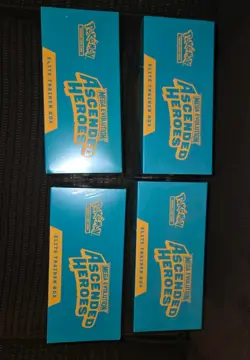 Pokemon TCG - Ascended Heroes ETB Elite Trainer Box LOT OF FOUR— NEW & SEALED - Image 3
