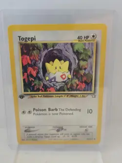 Pokemon Trading Card Togepi 51/111 1st Edition - Image 1