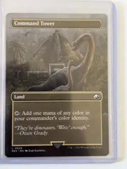 Command Tower (Borderless) - Universes Beyond: Jurassic World Collection (REX)NM - Image 1