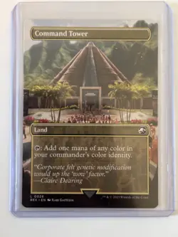 Command Tower (Borderless) - Universes Beyond: Jurassic World Collection (REX)NM - Image 2